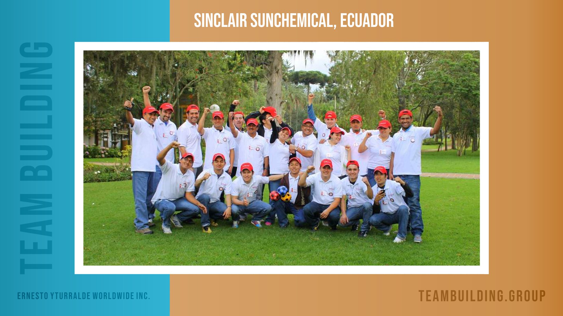 Team Building para SunChemical - en Ecuador
